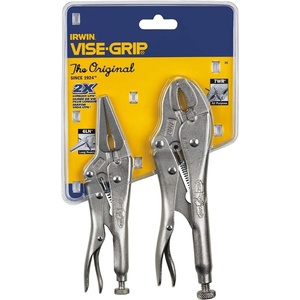 image:imageIRWIN ViseGrip Original Locking Pliers with Wire Cutter Set 2 Piece 36Locking Pliers
